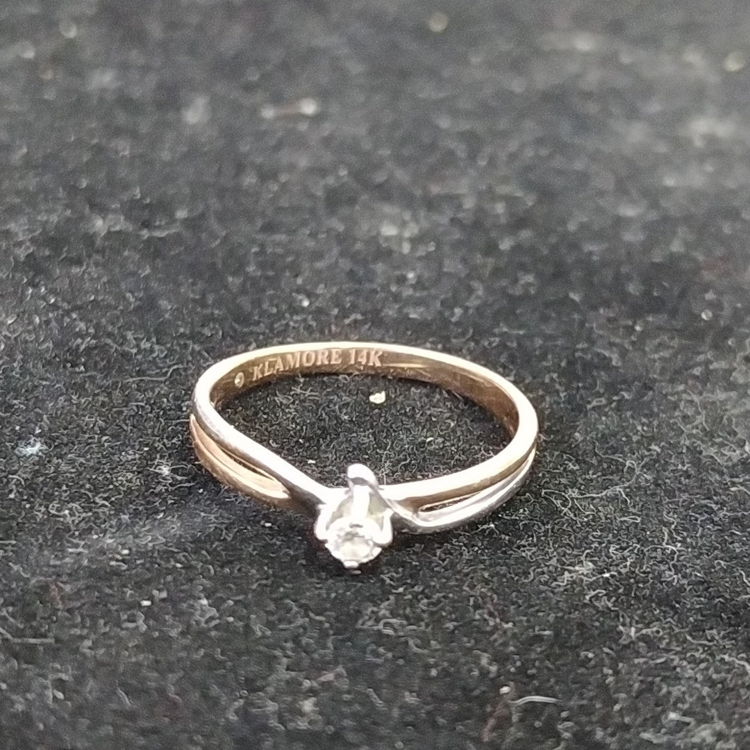 ANILLITO ORO 14 K 1.2 GRMS (SEMINUEVO)