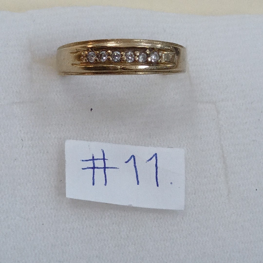 ANILLO ORO 10 K 3.2 GRMS (SEMINUEVO)
