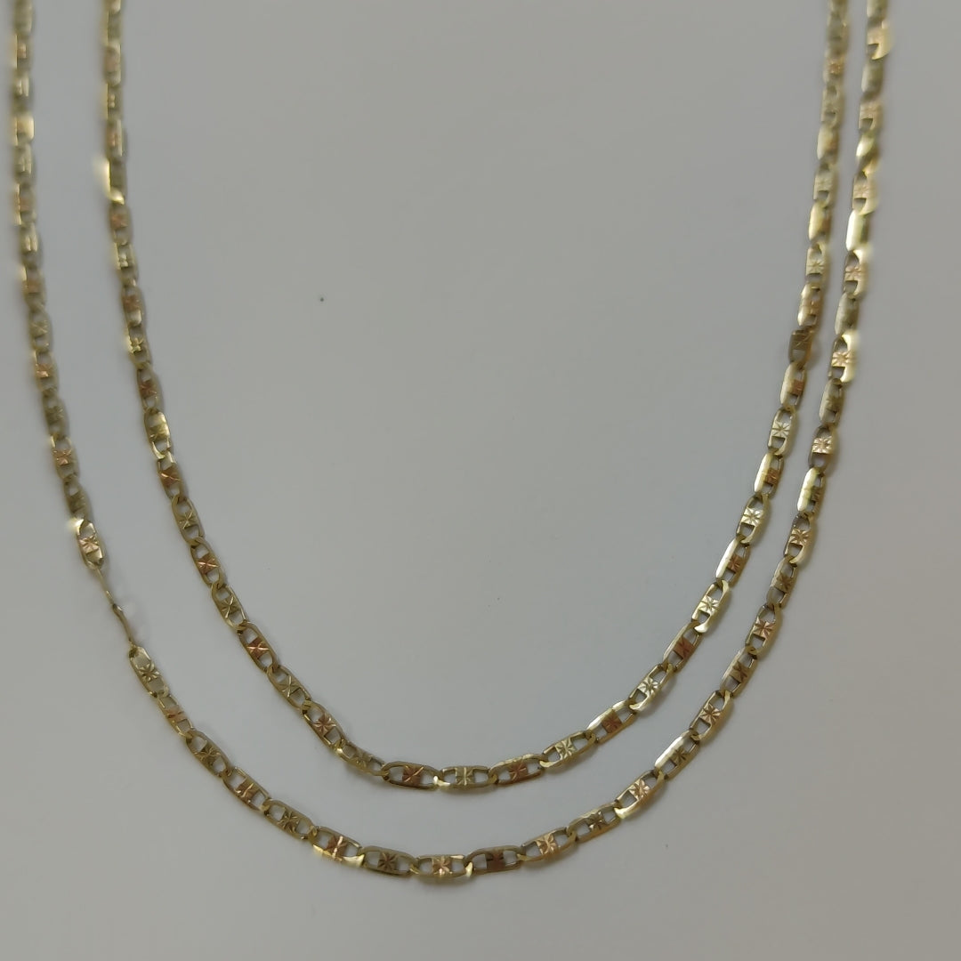 CADENA ORO 14 K 2.2 GRMS (SEMINUEVO)