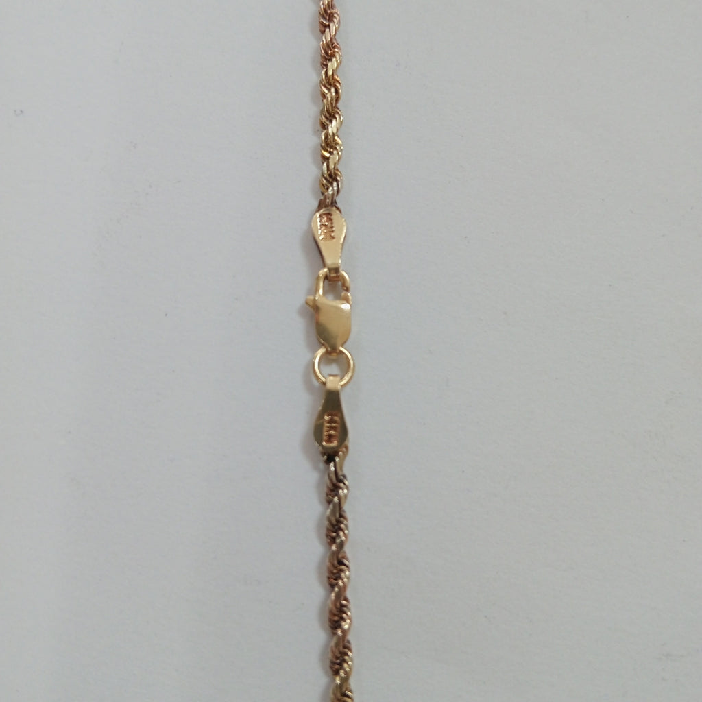 CADENA ORO COMBINADO 14 K 11.2 GRMS (SEMINUEVO)