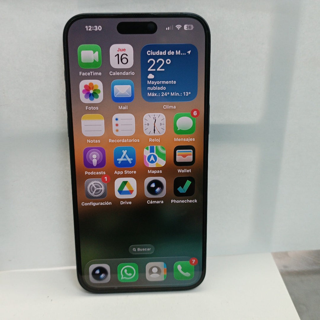 CELULAR APPLE IPHONE 15 PRO MAX A3105 (2023) 256 GB 8 GB RAM (SEMINUEVO)