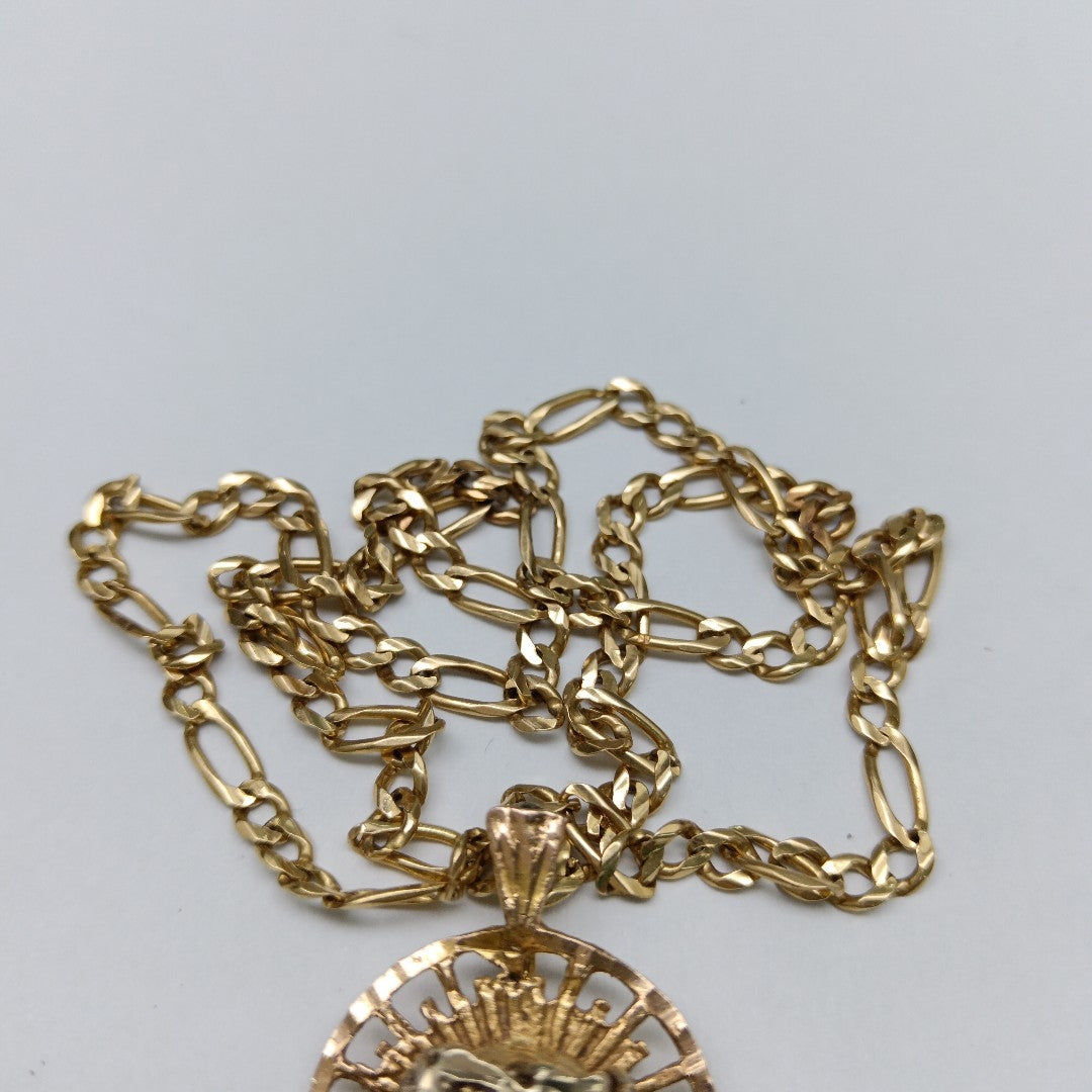 CADENA, DIJE ORO 10 K 16.6 GRMS (SEMINUEVO)
