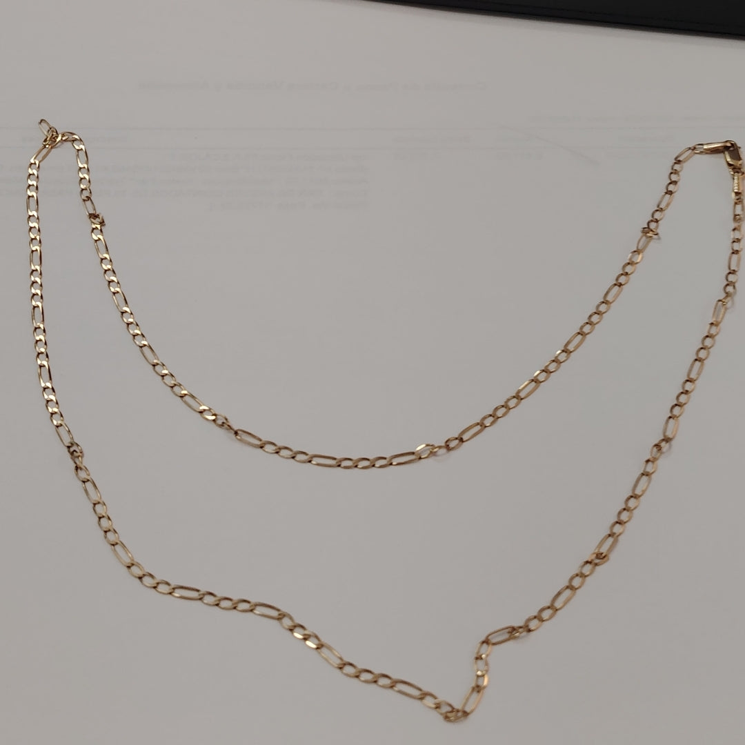 CADENA ORO 14 K 3.4 GRMS (SEMINUEVO)