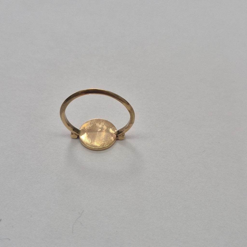 ANILLO ORO 14 K 2,60 GRMS (SEMINUEVO)