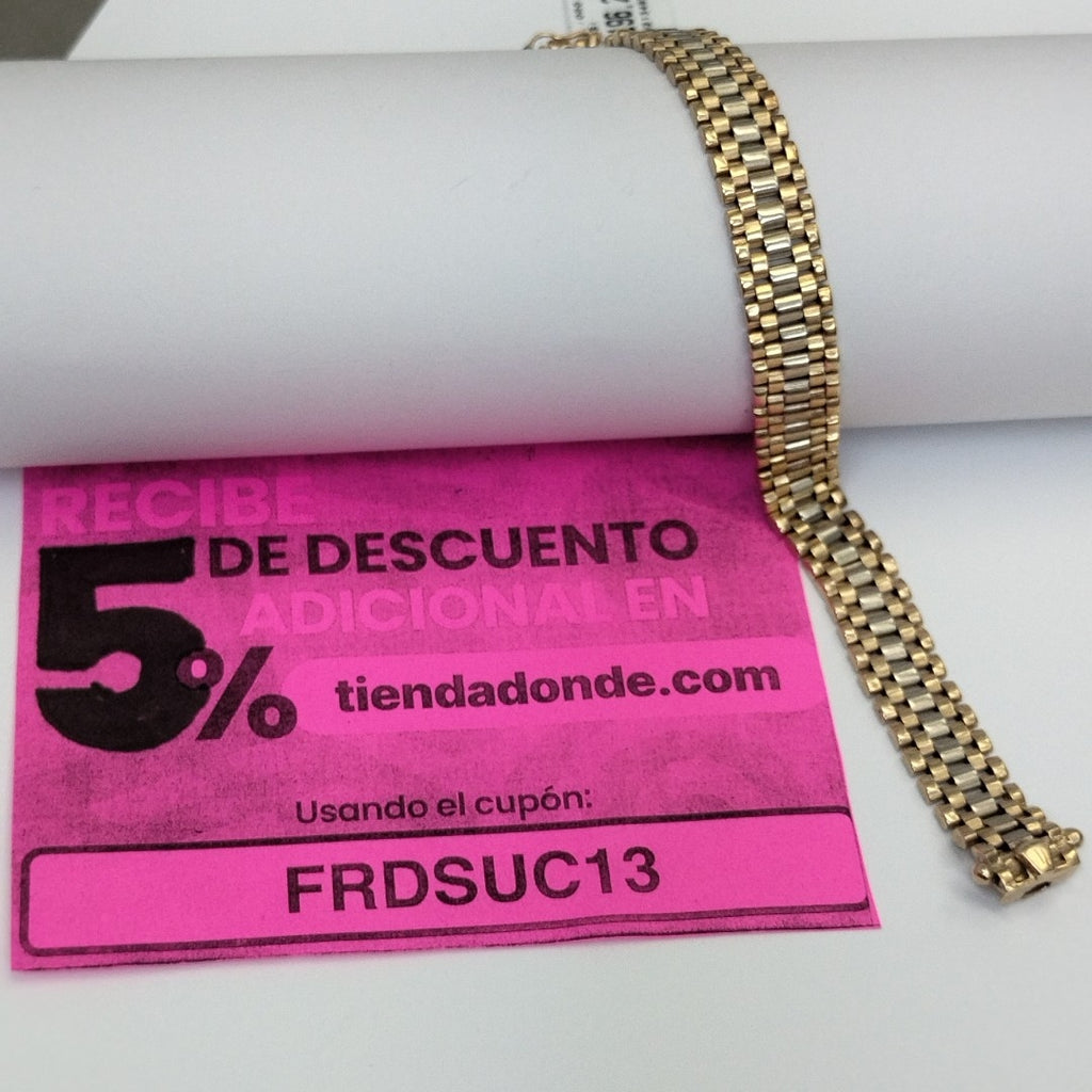 PULSERA ORO 14 K 27.3 GRMS (SEMINUEVO)