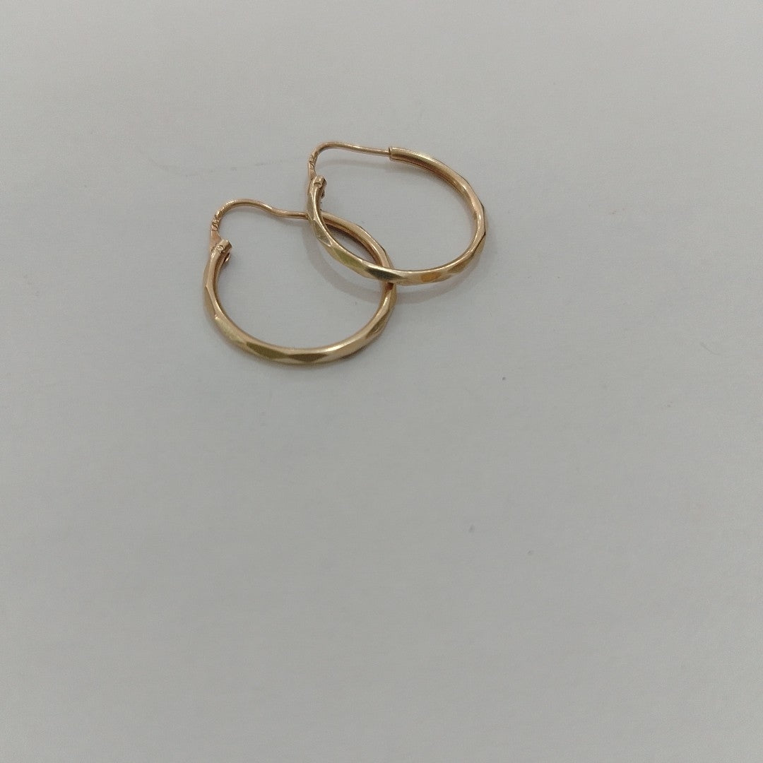 ARRACADAS PAR ORO 14 K 1 GRMS (SEMINUEVO)