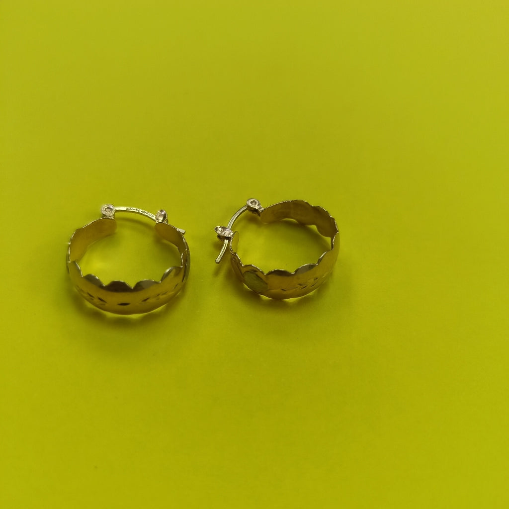 ARRACADAS PAR ORO COMBINADO 8 K 2,70 GRMS (SEMINUEVO)