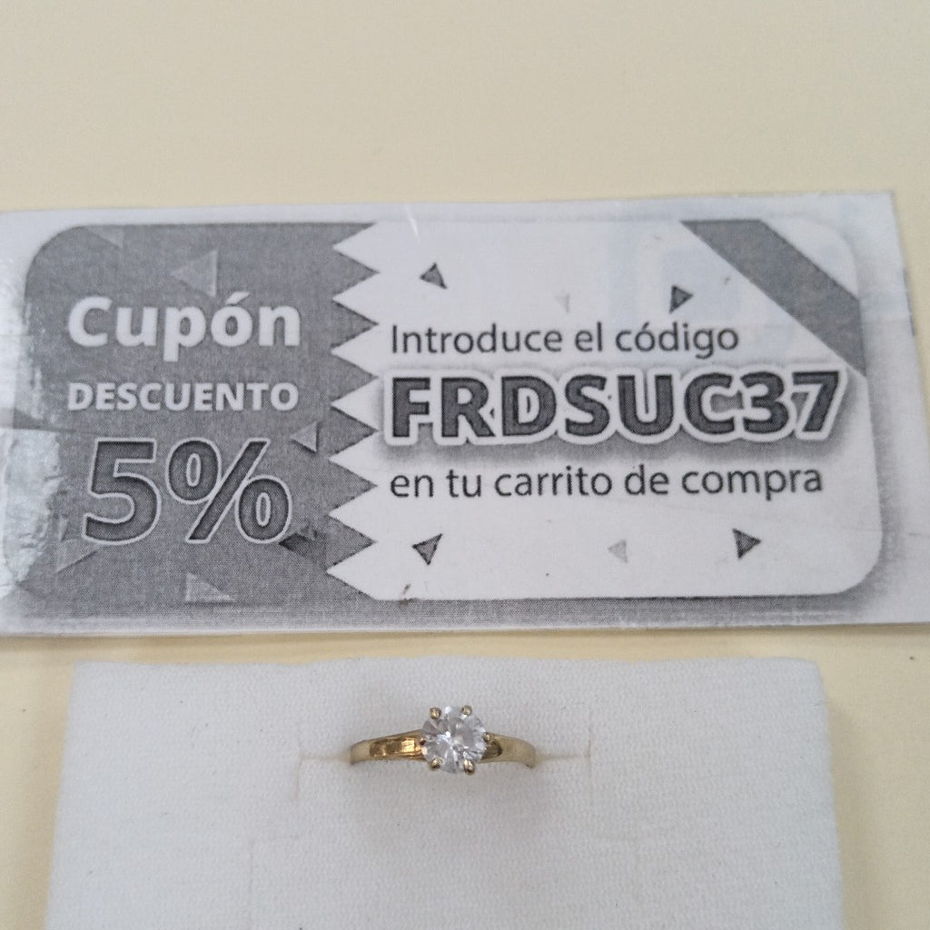 ANILLITO ORO 10 K 1.3 GRMS (SEMINUEVO)