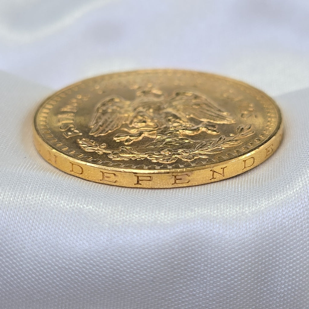 K1 41.6 GRMS 21 K IDENTIFICACIÓN MONEDA NOMINATIVA MONEDAS PESOS 50 PESO (SEMINUEVO)