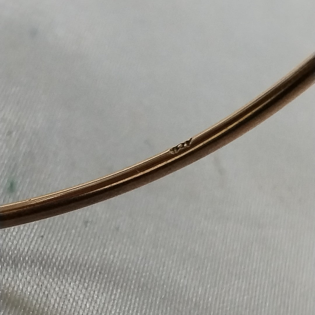 PULSERA RIGIDA ORO 18 K 5,90 GRMS (SEMINUEVO)