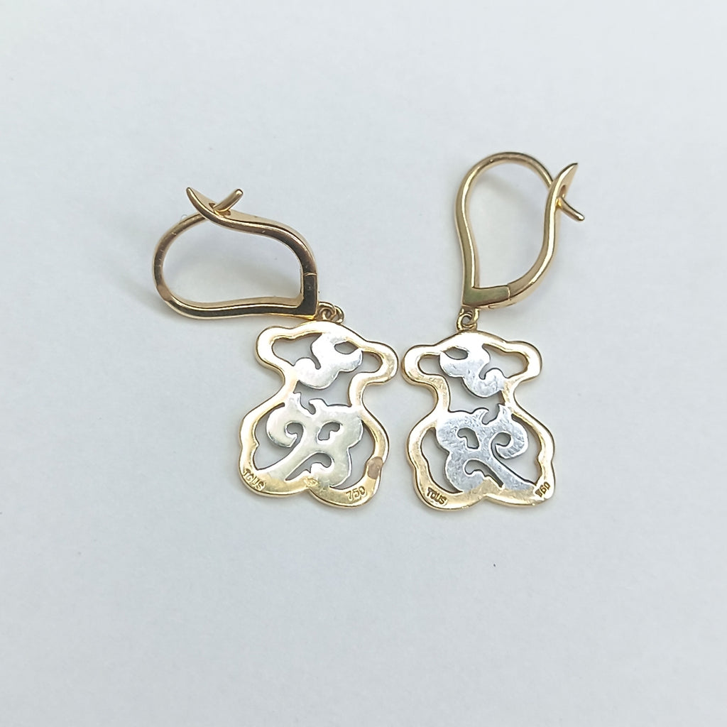 ARETES PAR ORO 16K 4,70 GRMS (SEMINUEVO)