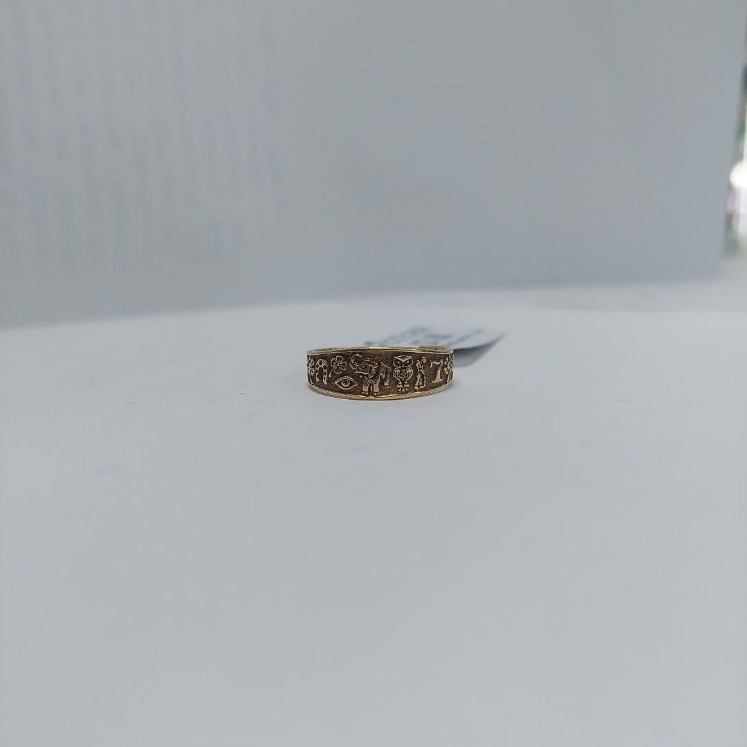 ARGOLLA DE LA SUERTE ORO 14 K 1,90 GRMS (SEMINUEVO)