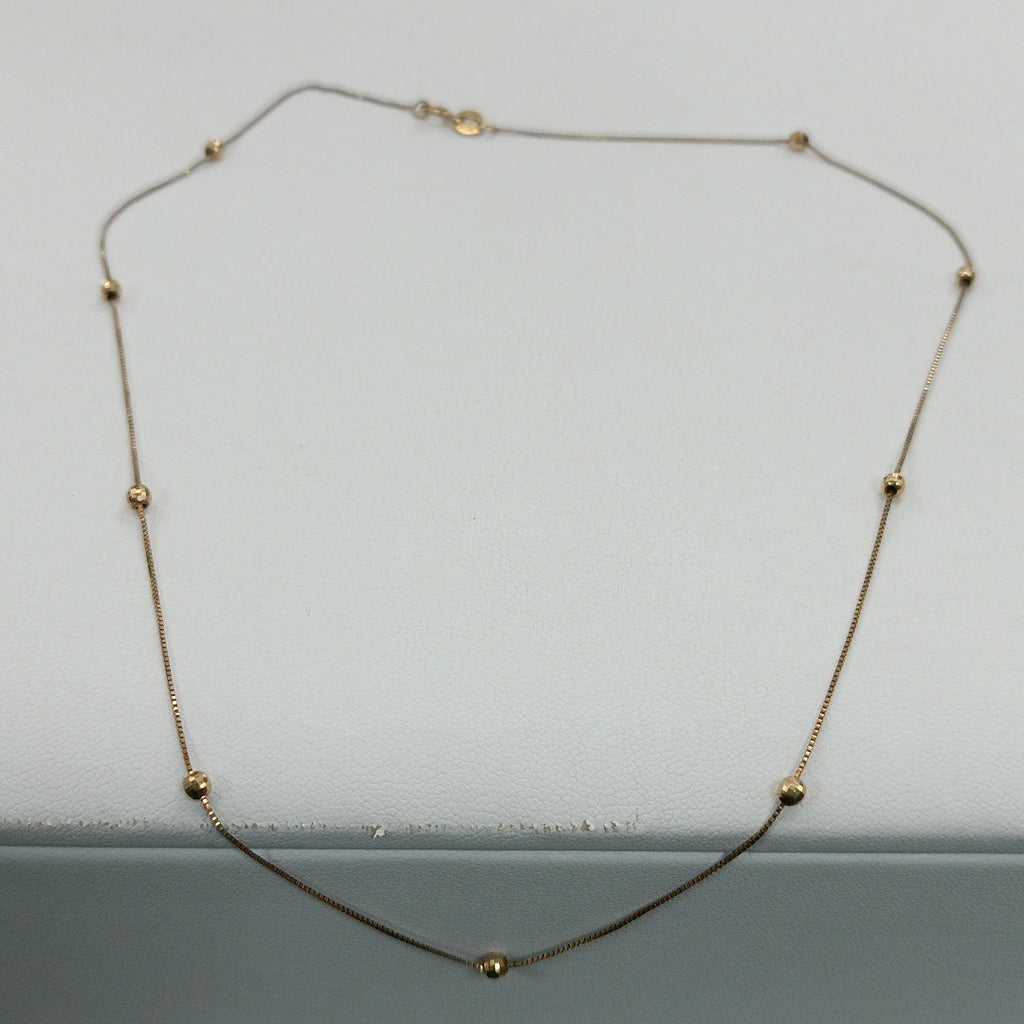 GARGANTILLA ORO 14 K 1,50 GRMS (SEMINUEVO)
