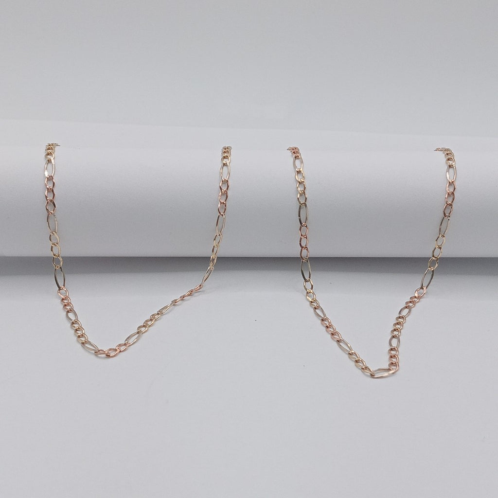 CADENA ORO COMBINADO 10 K 4,40 GRMS (SEMINUEVO)
