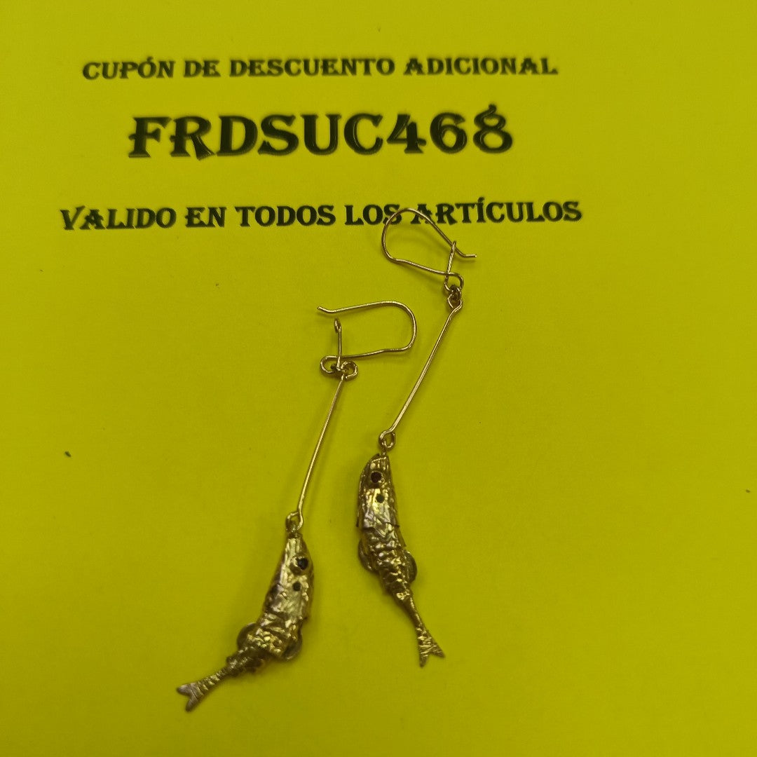 ARETES PAR ORO 10 K 2,30 GRMS (SEMINUEVO)