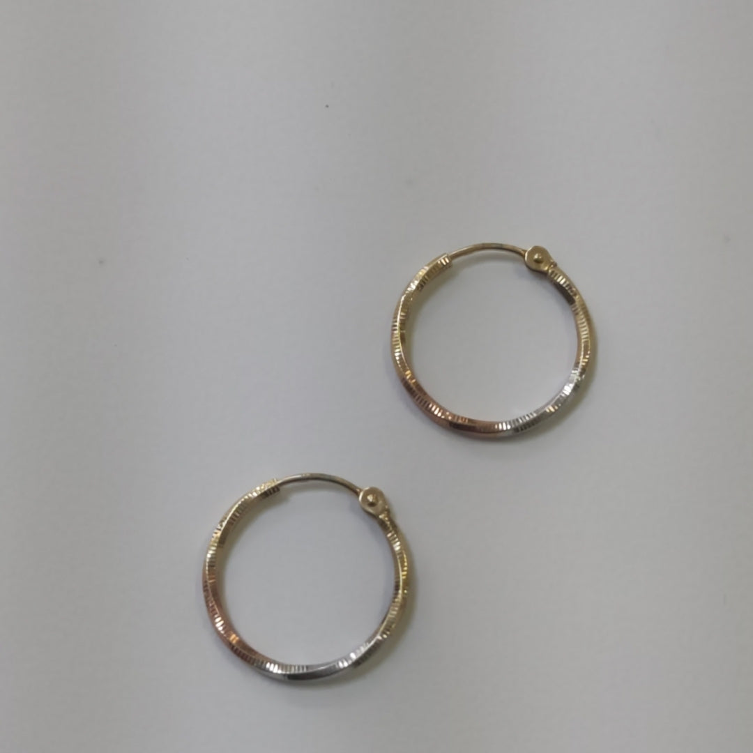 ARRACADAS PAR ORO 10 K 0,90 GRMS (SEMINUEVO)
