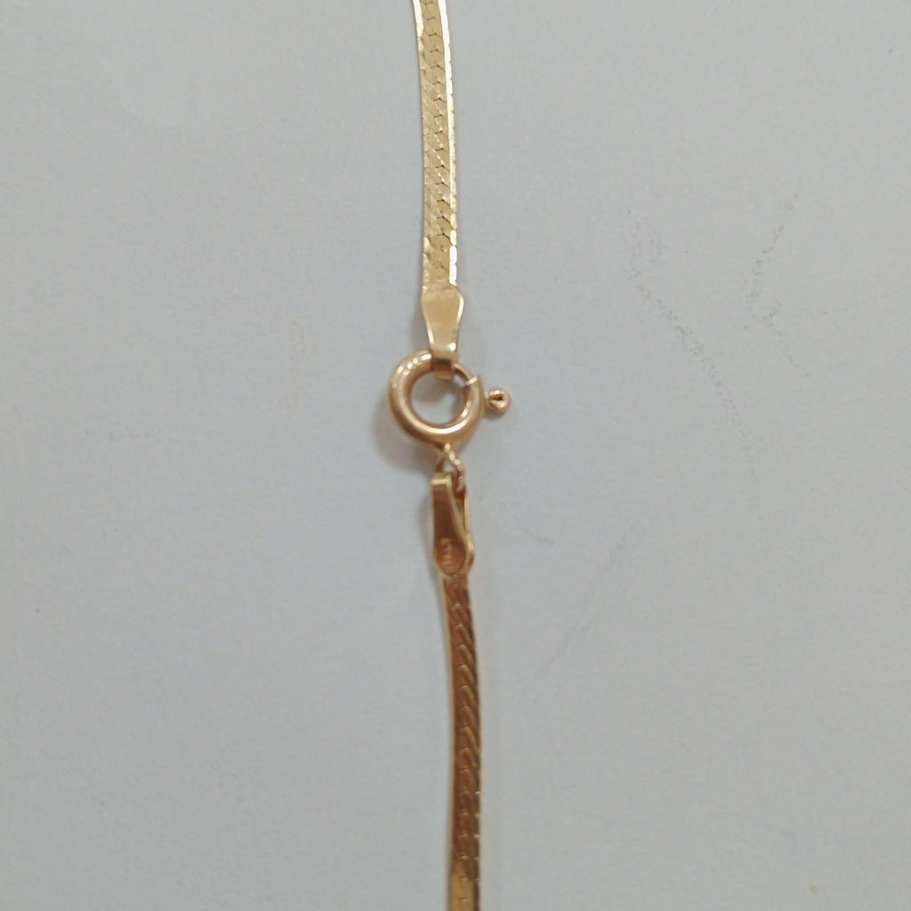 CADENA ORO COMBINADO 14 K 5.2 GRMS (SEMINUEVO)