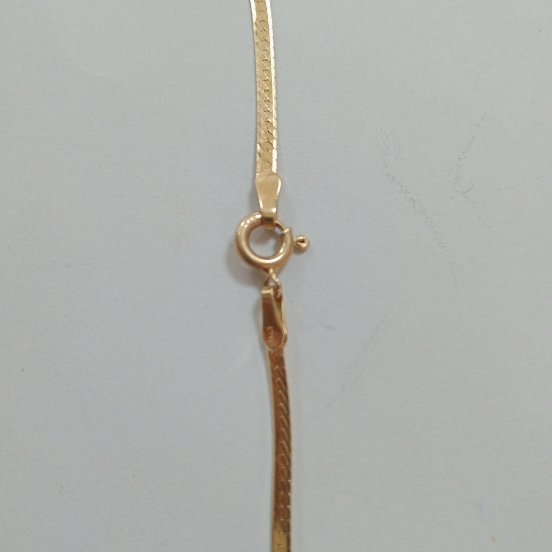 CADENA ORO COMBINADO 14 K 5.2 GRMS (SEMINUEVO)