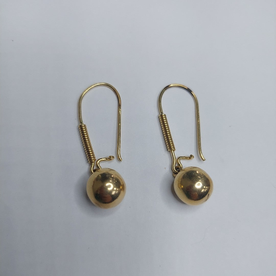 ARETES PAR ORO 14 K 4.1 GRMS (SEMINUEVO)