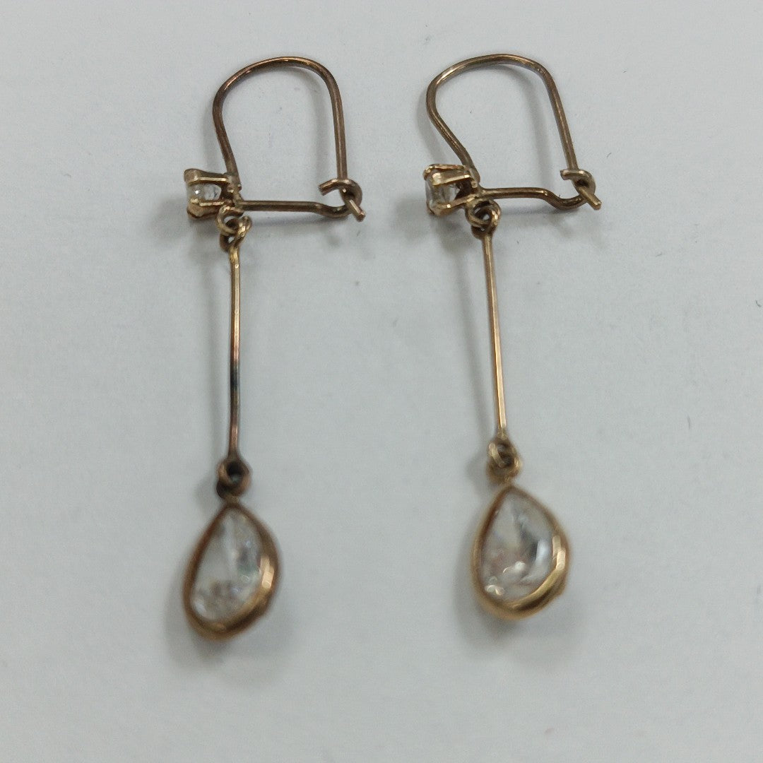 ARETES PAR ORO 10 K 1,70 GRMS (SEMINUEVO)