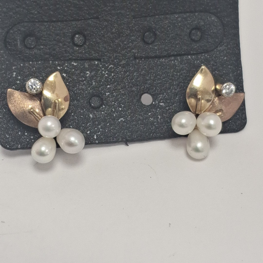 ARETES PAR ORO 8 K 2,10 GRMS (SEMINUEVO)