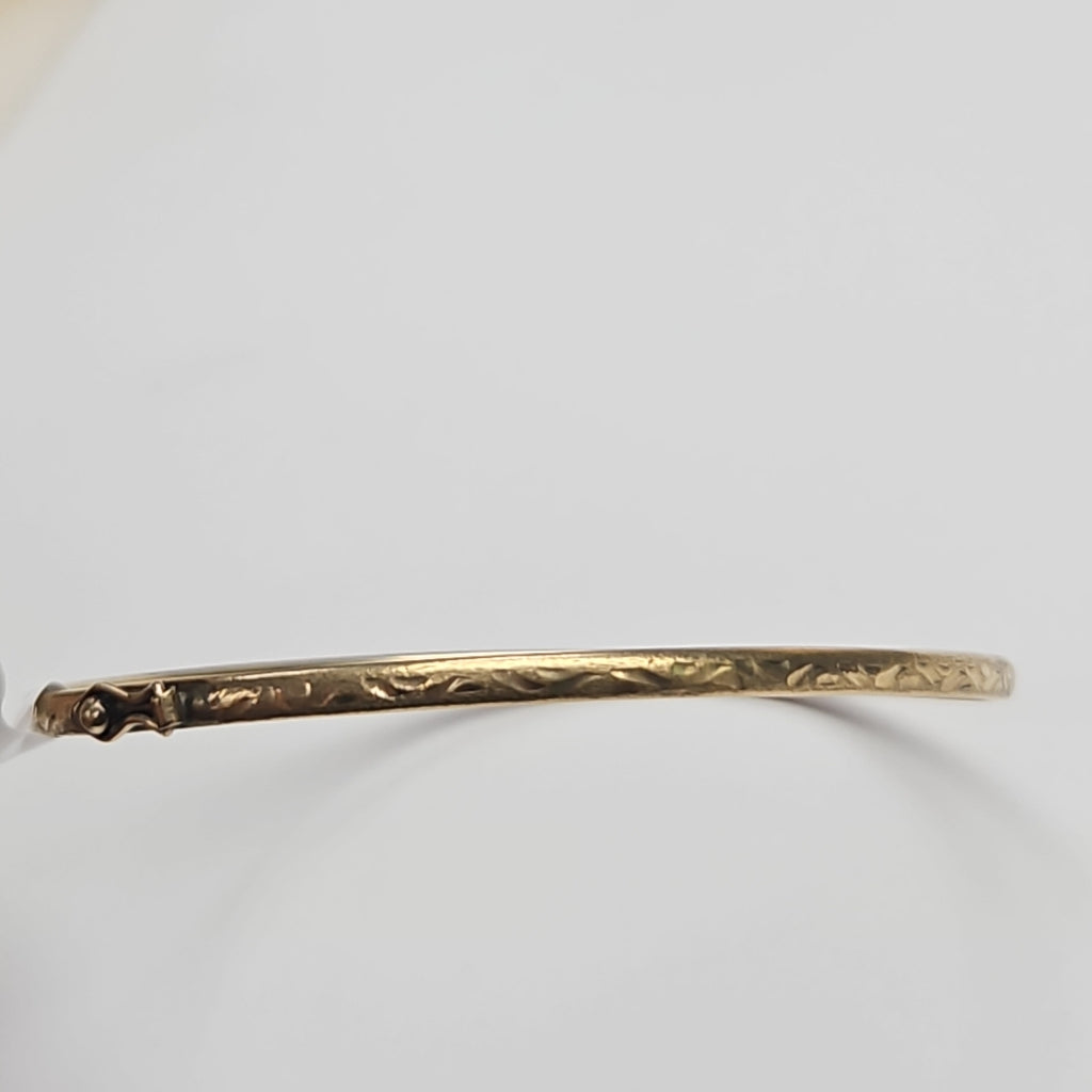 PULSERA RIGIDA ORO 10 K 4,90 GRMS (SEMINUEVO)