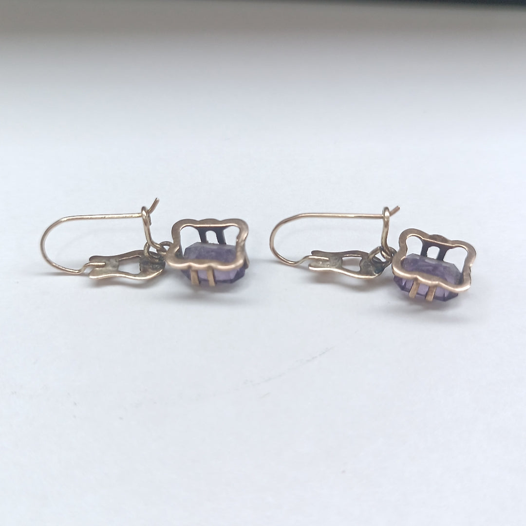 ARETES PAR ORO 8 K 2.2 GRMS (SEMINUEVO)
