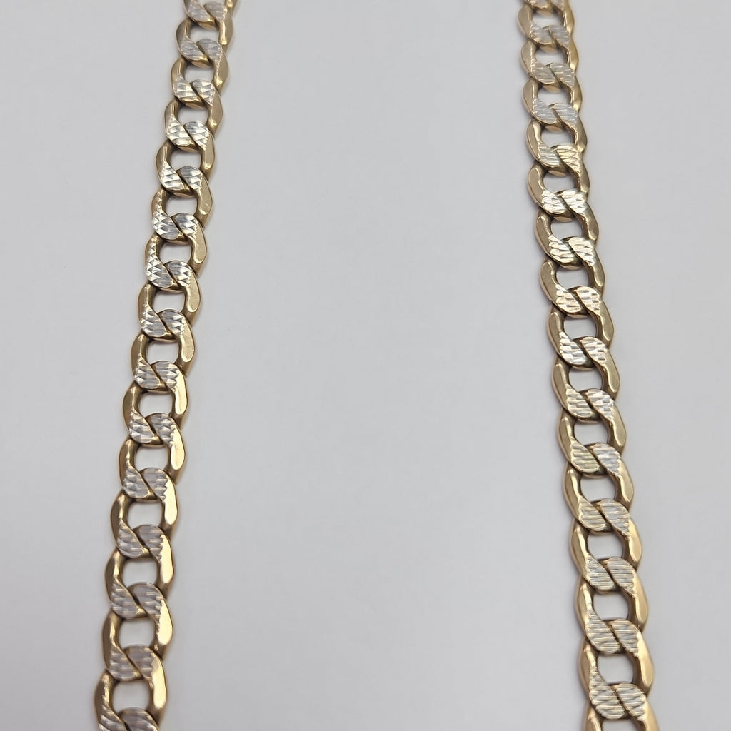 CADENA ORO COMBINADO 10 K 26,80 GRMS (SEMINUEVO)