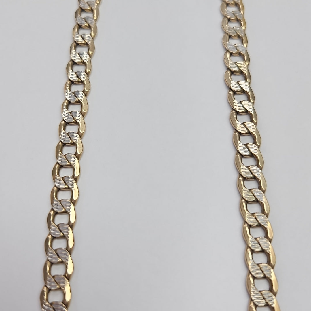 CADENA ORO COMBINADO 10 K 26,80 GRMS (SEMINUEVO)