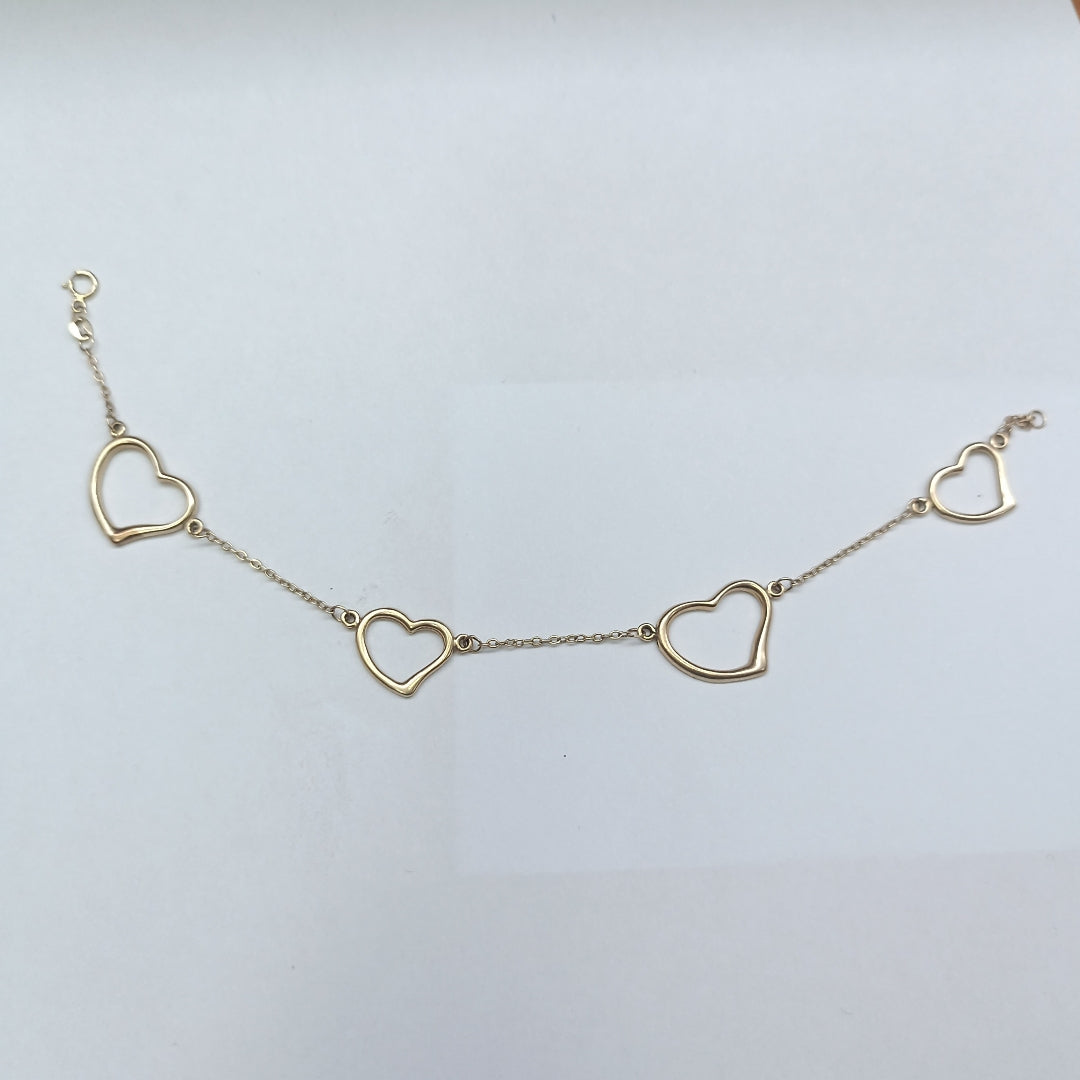 PULSERA ORO 14 K 3.9 GRMS (SEMINUEVO)