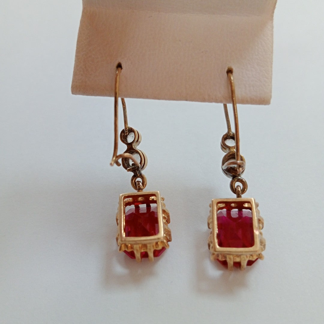 ARETES PAR ORO 10 K 5.9 GRMS (SEMINUEVO)