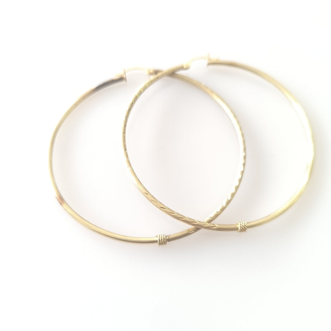 ARRACADAS PAR ORO 14 K 5.1 GRMS (SEMINUEVO)