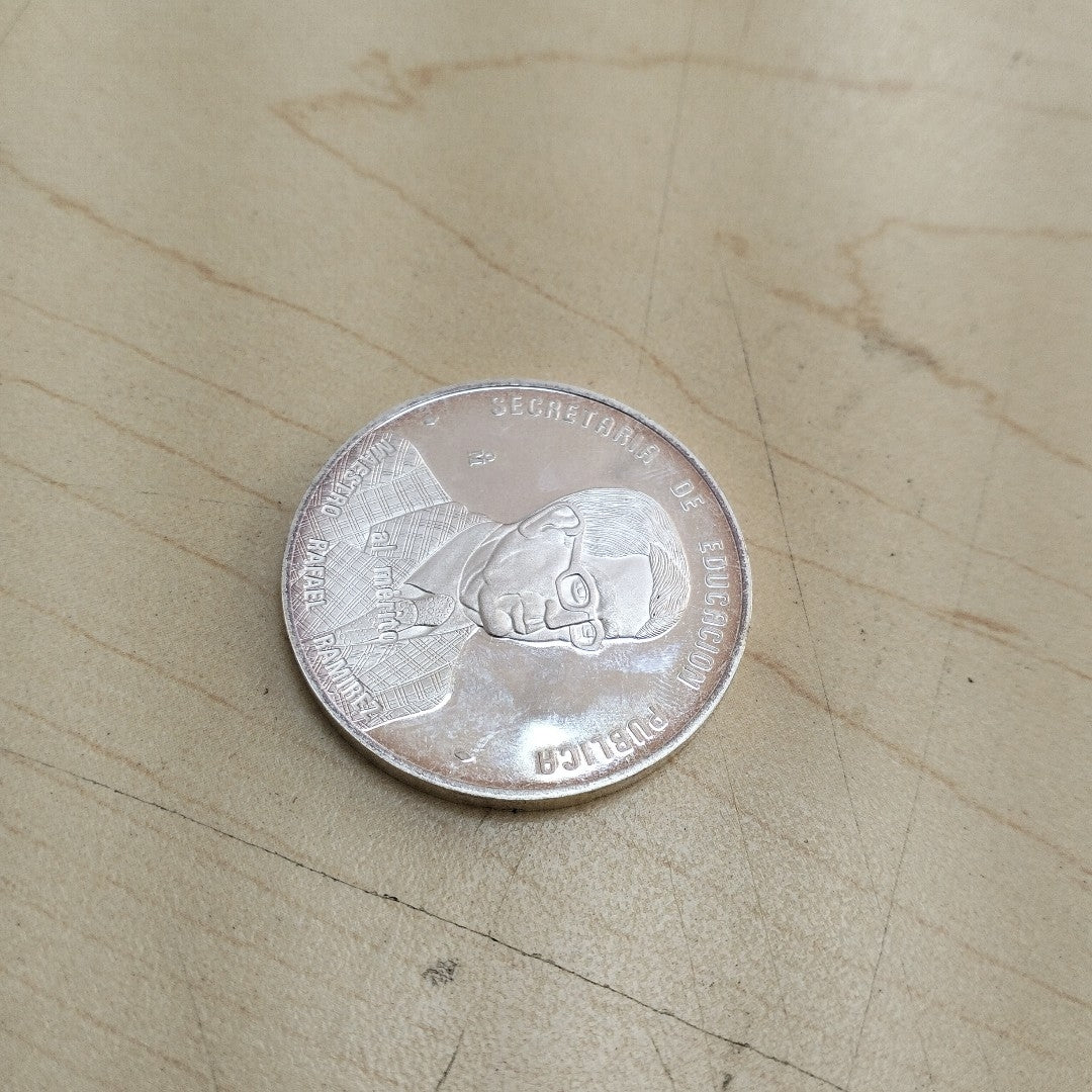 MEDALLA CONMEMORATIVA PLATA 27,90 GRMS (SEMINUEVO)