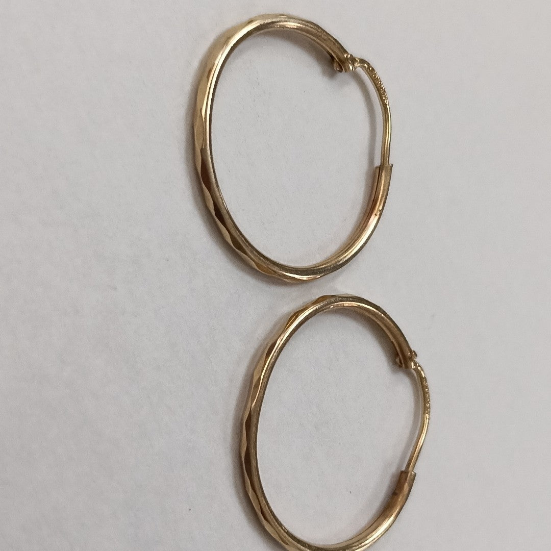 ARRACADAS PAR ORO 10 K 1,20 GRMS (SEMINUEVO)