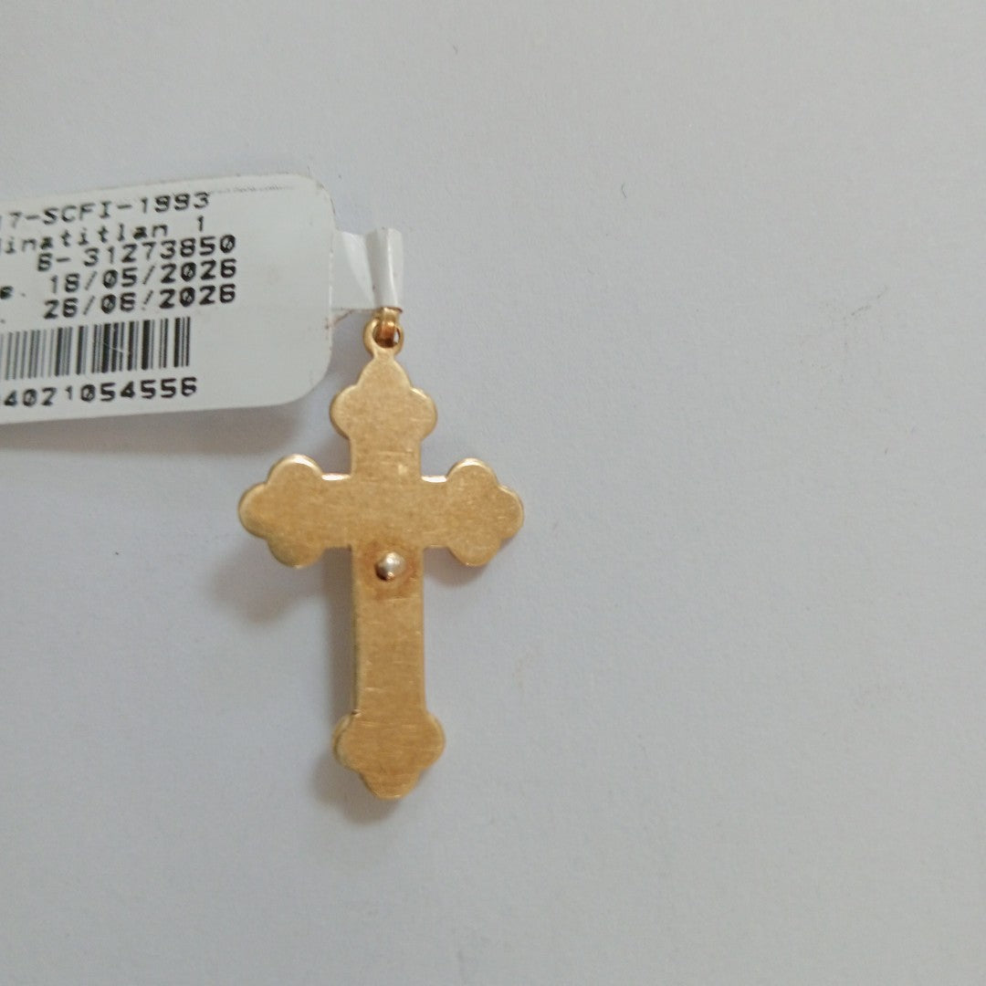 CRUCIFIJO ORO 14 K 2.3 GRMS (SEMINUEVO)