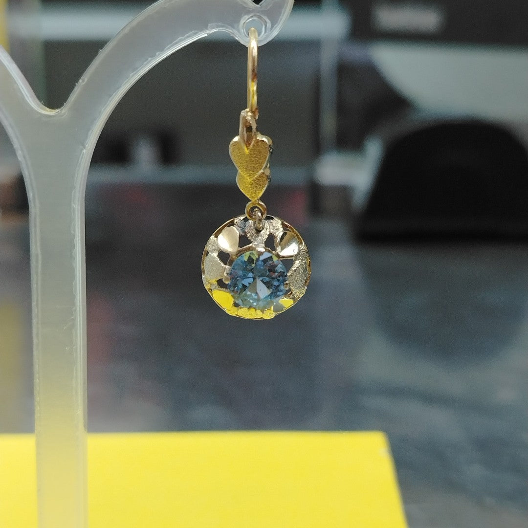 ARETES PAR ORO 10 K 3,00 GRMS (SEMINUEVO)