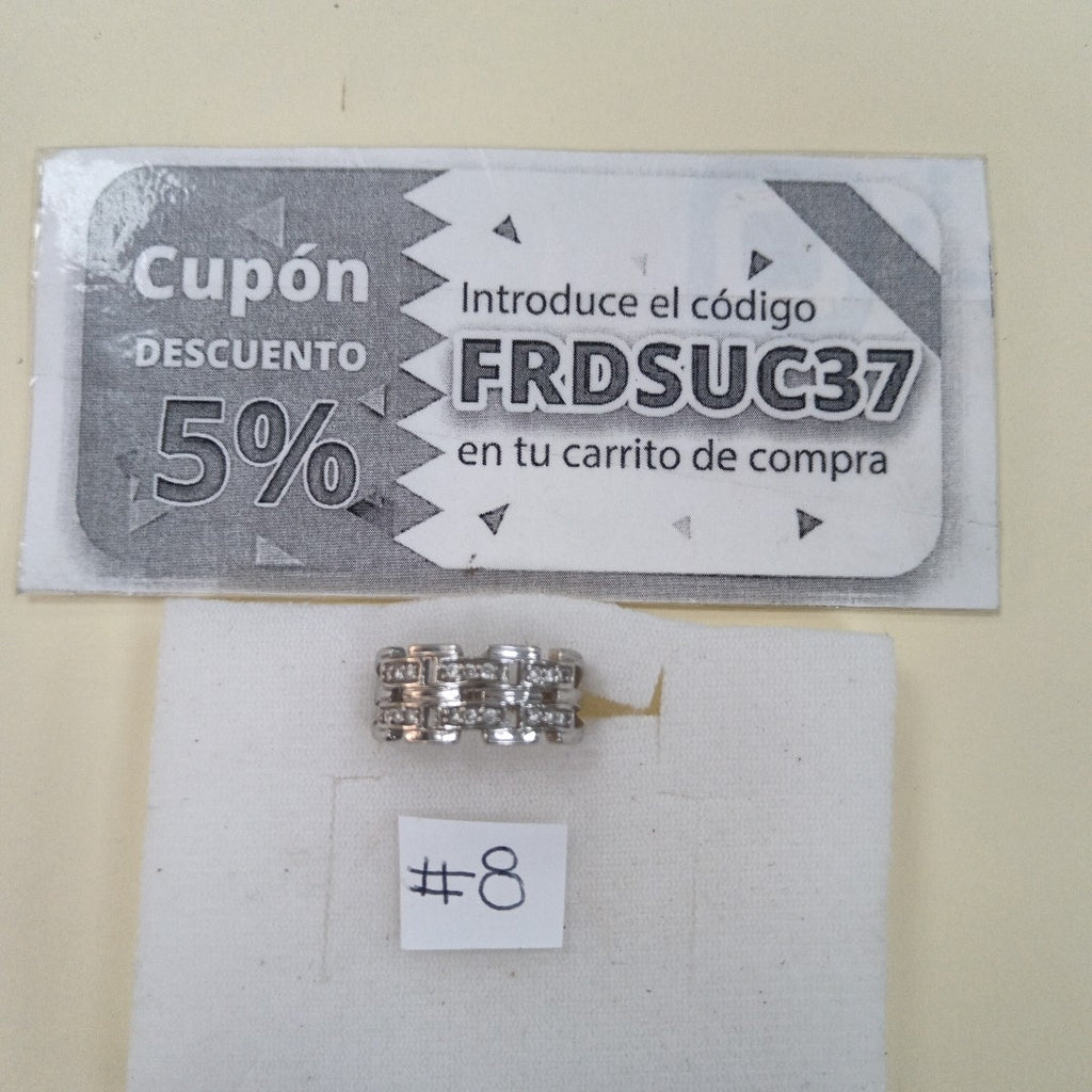 ANILLO ORO 10 K 4.6 GRMS (SEMINUEVO)
