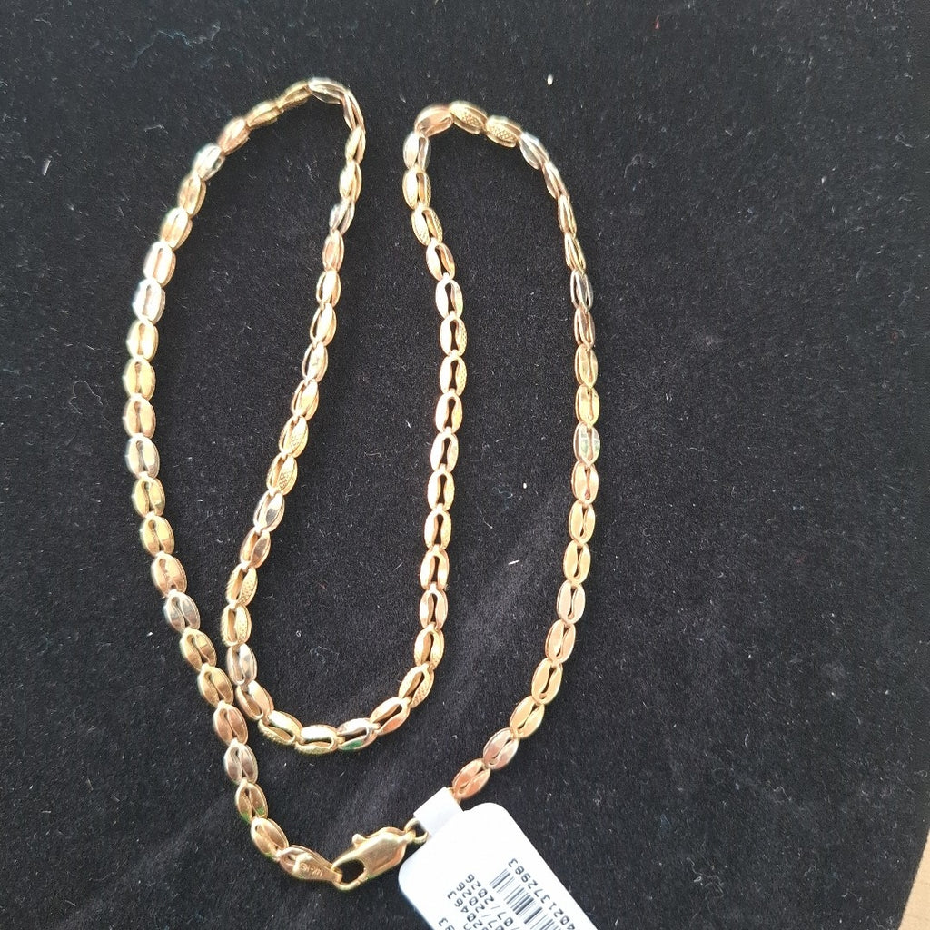 GARGANTILLA ORO, ORO COMBINADO 14 K 8.6 GRMS (SEMINUEVO)
