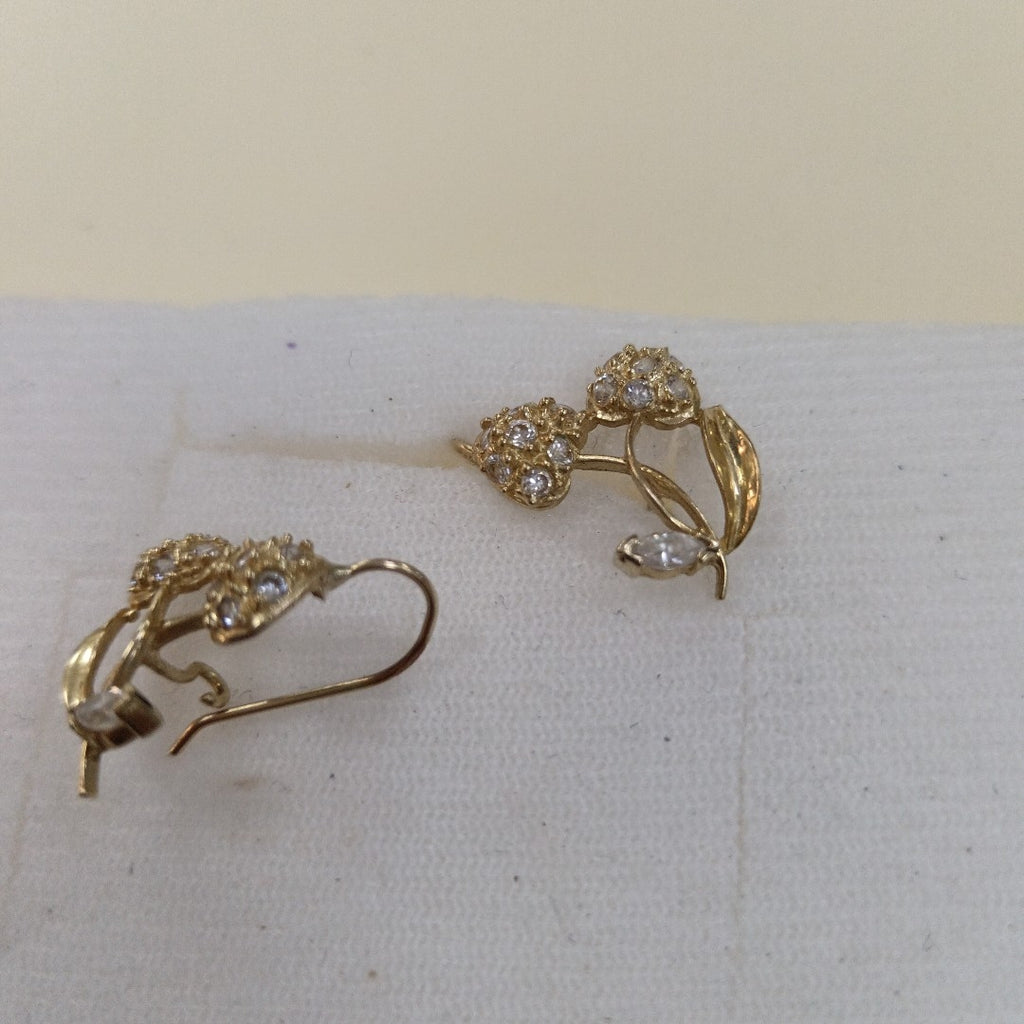 ARETES PAR ORO 10 K 2.1 GRMS (SEMINUEVO)