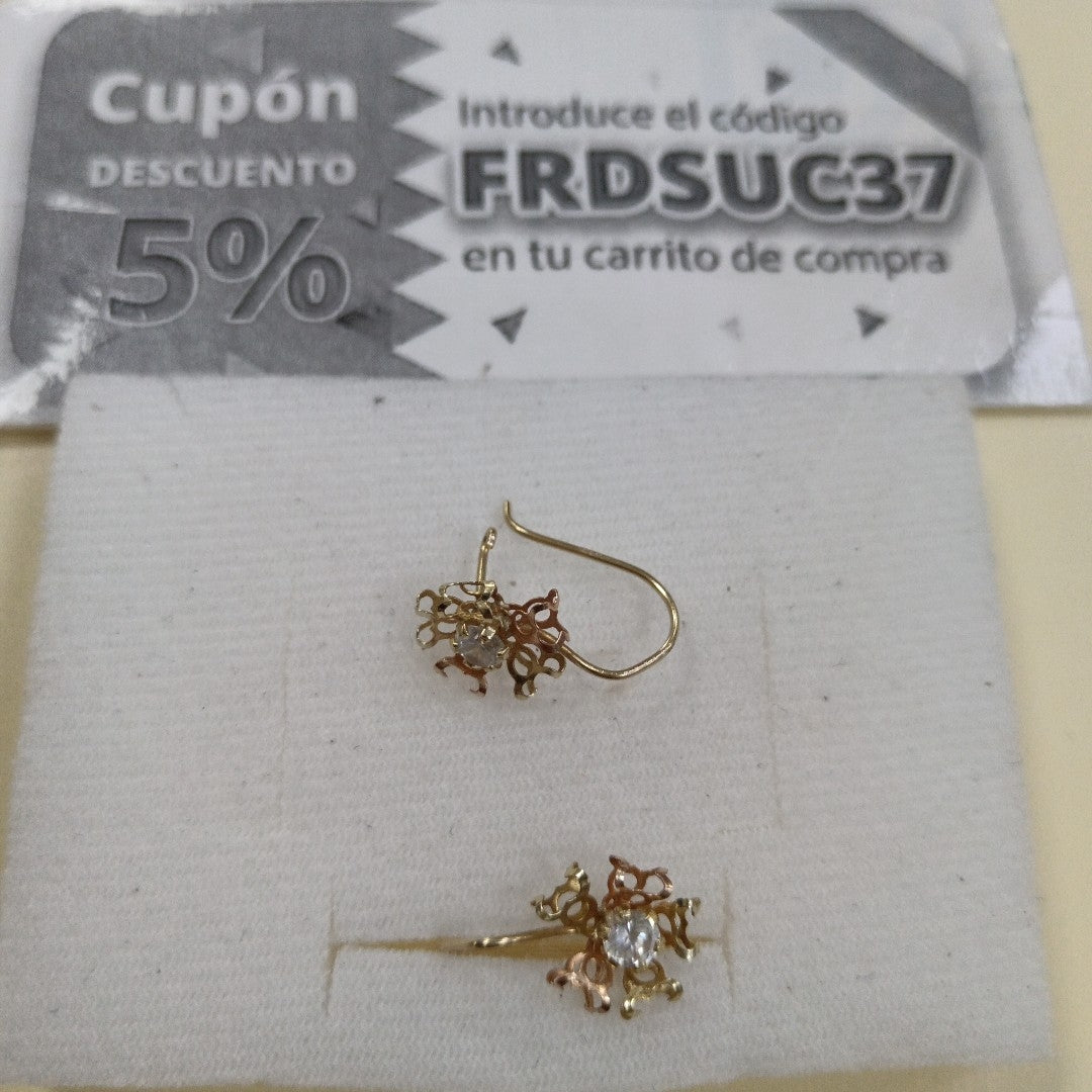 ARETES PAR ORO 10 K 1.5 GRMS (SEMINUEVO)