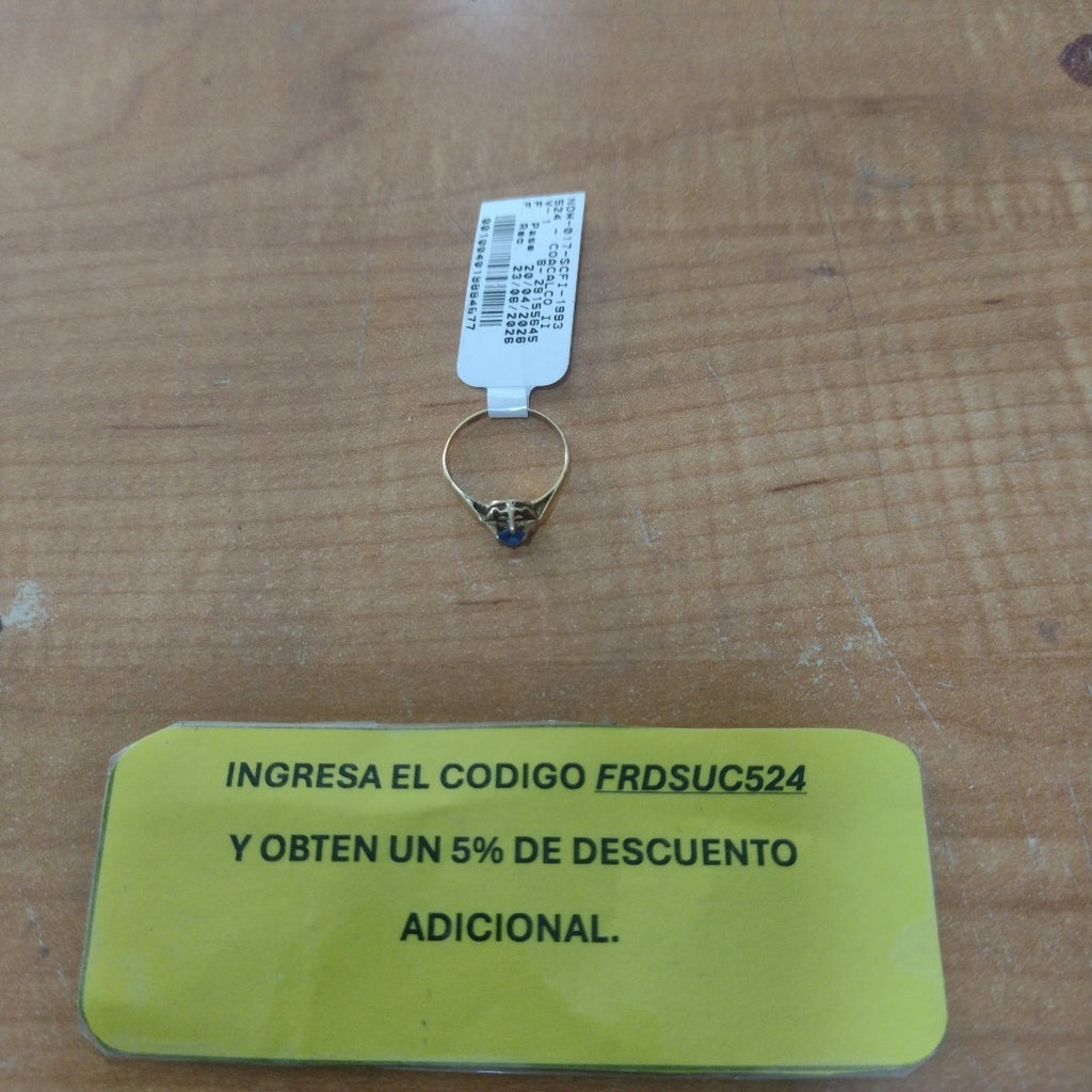 ANILLITO ORO 14 K 0.8 GRMS (SEMINUEVO)