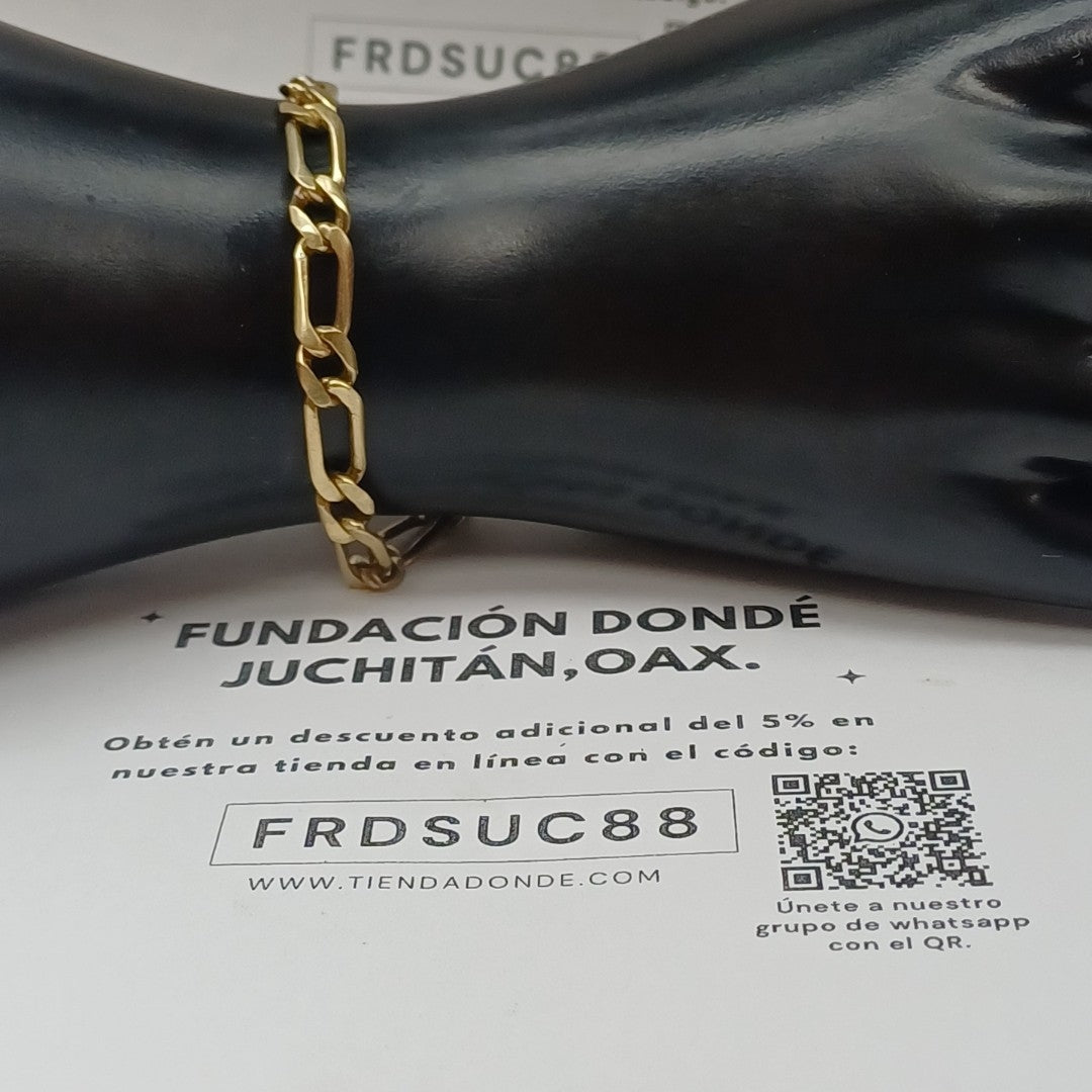 PULSERA ORO 14 K 13.9 GRMS (SEMINUEVO)