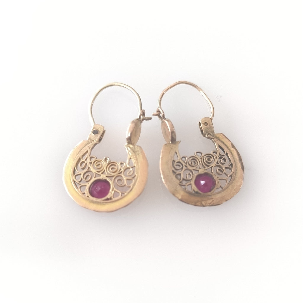 ARETES PAR ORO 10 K 2.1 GRMS (SEMINUEVO)