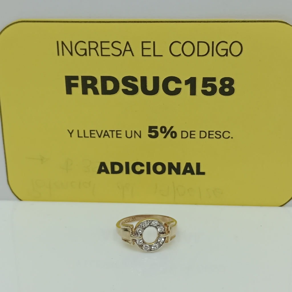 ANILLITO ORO 10 K 2.2 GRMS (SEMINUEVO)