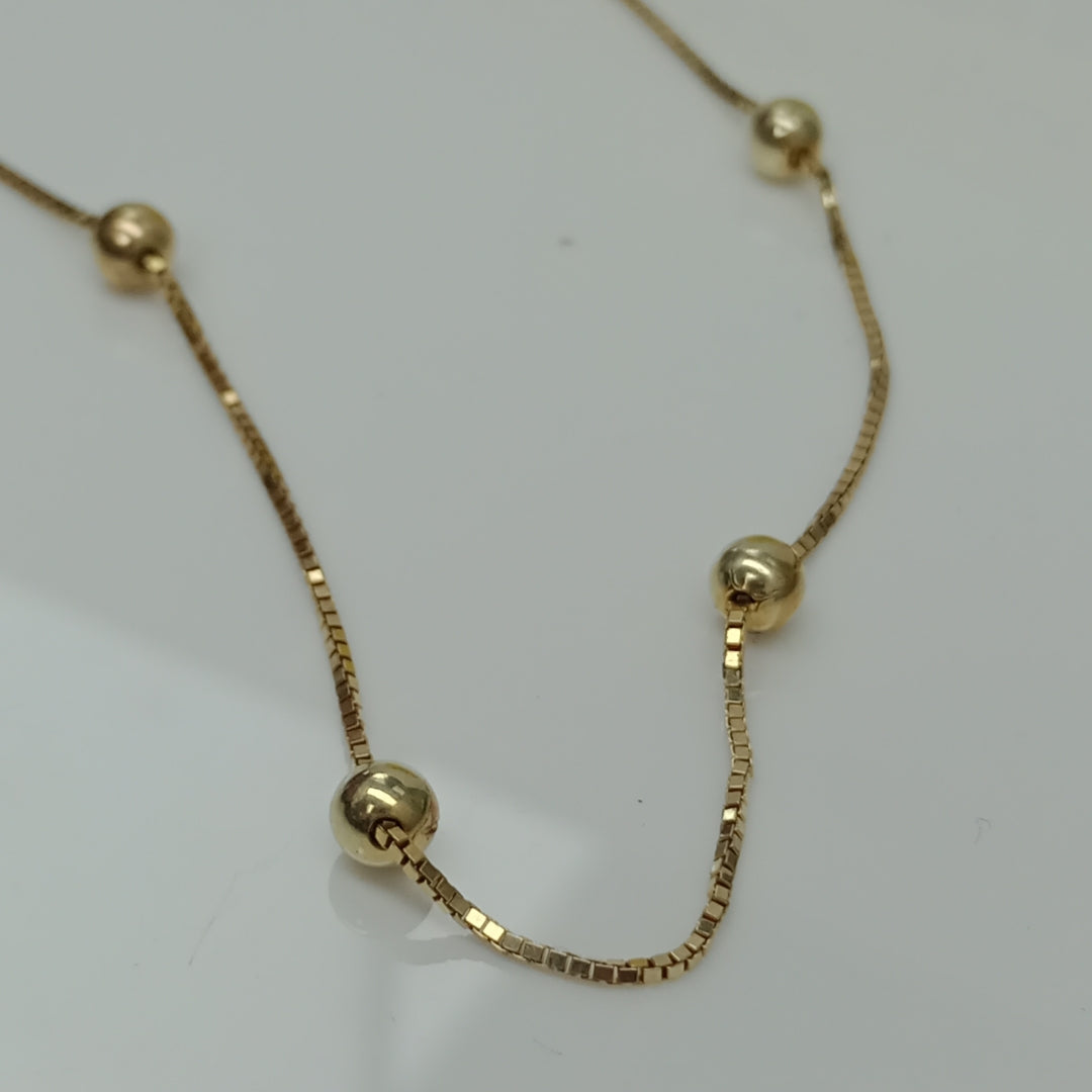 COLLAR ORO 14 K 8,00 GRMS (SEMINUEVO)