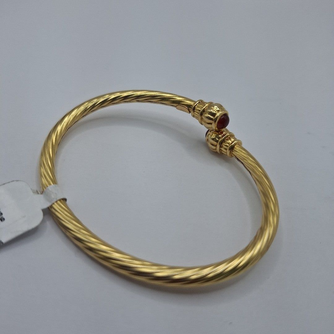 PULSERA RIGIDA ORO 14 K 12.7 GRMS (SEMINUEVO)