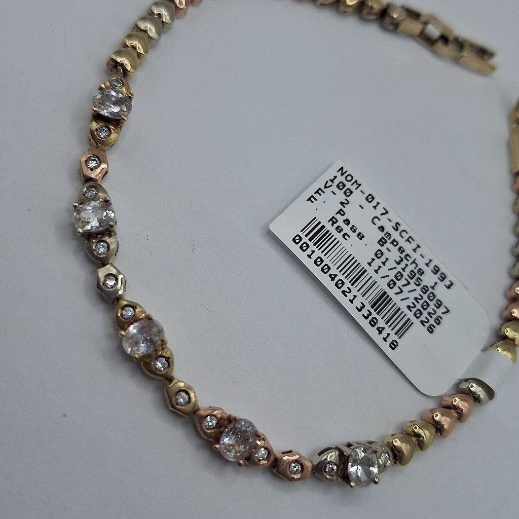 PULSERA ORO 10 K 8.5 GRMS (SEMINUEVO)