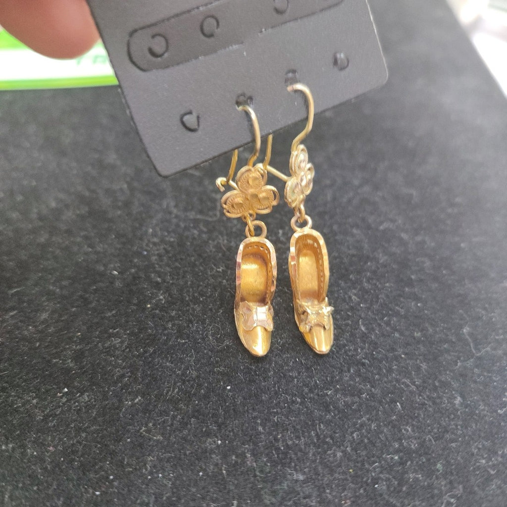 ARETES PAR ORO 8 K 4 GRMS (SEMINUEVO)