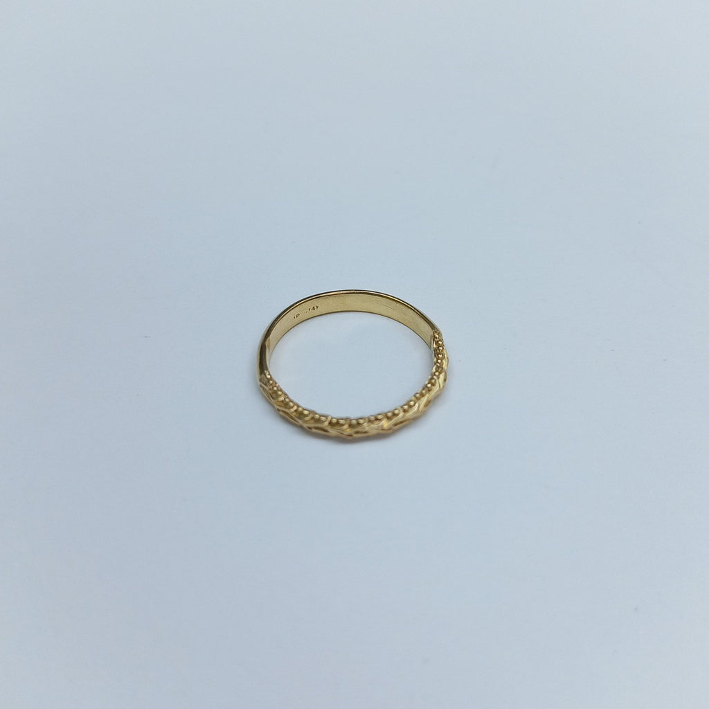 ANILLO ORO 14 K 2,00 GRMS (SEMINUEVO)