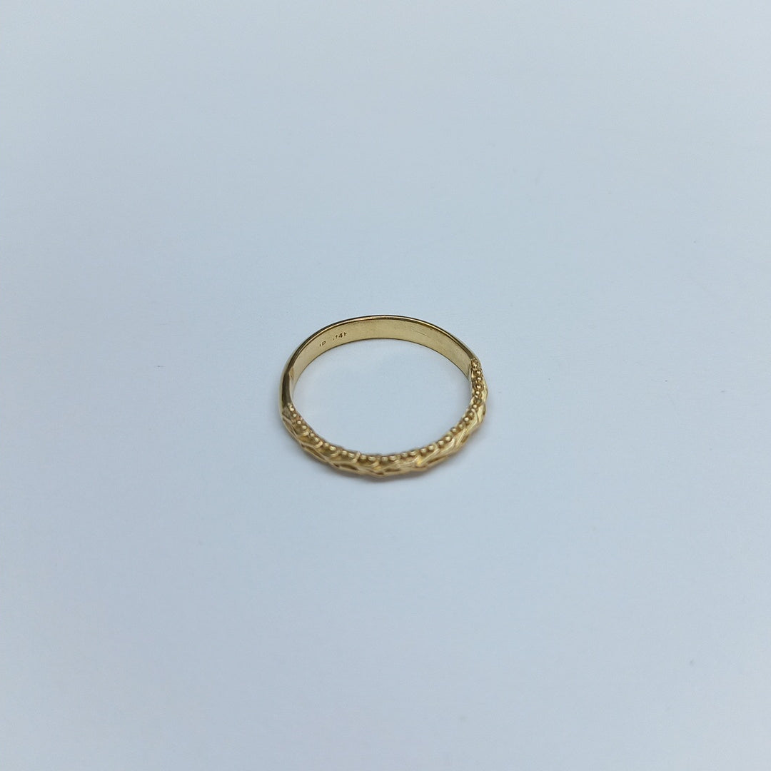 ANILLO ORO 14 K 2,00 GRMS (SEMINUEVO)